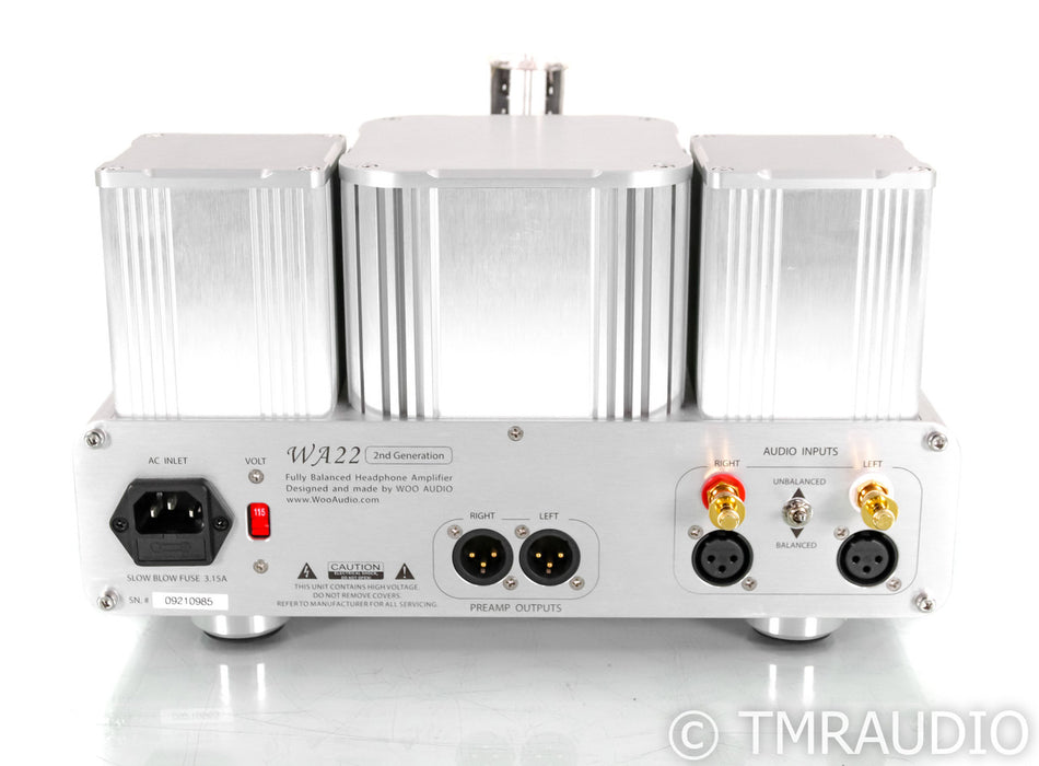 Woo Audio WA22 2nd Gen Tube Headphone Amplifier; WA-22