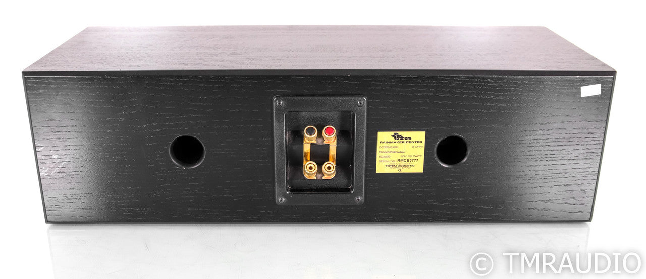 Totem Acoustics Rainmaker Center Channel Speaker; Black