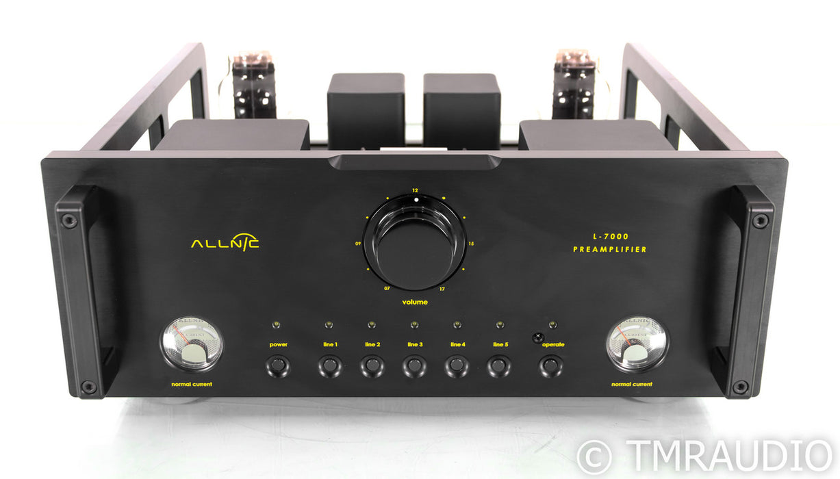 Allnic L-7000 Stereo Tube Preamplifier; Remote; Black