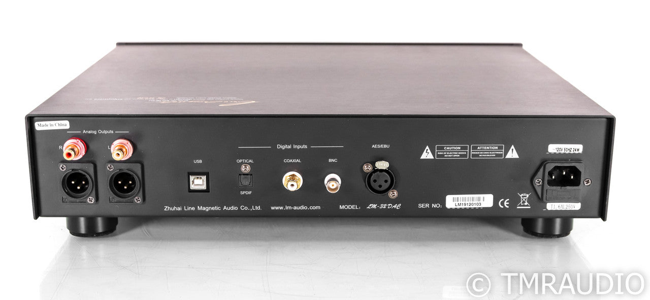 Line Magnetic LM-32 Tube DAC; D/A Converter; Black