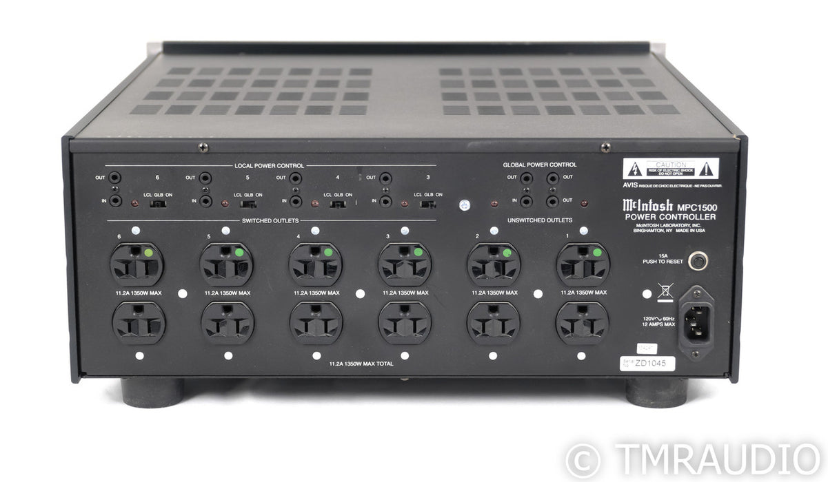 McIntosh MPC1500 AC Power Line Conditioner / Controller; MPC-1500