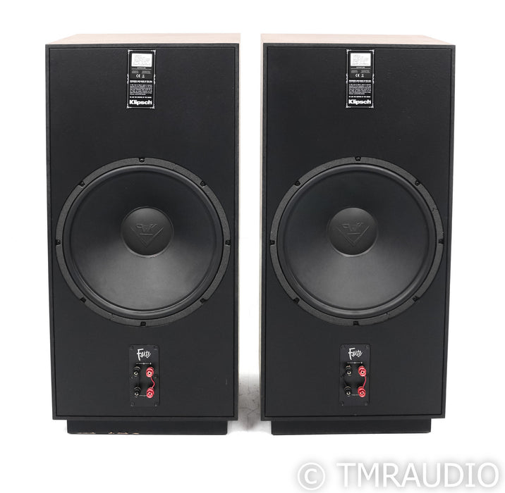 Klipsch Forte IV Floorstanding Speakers; Distressed Oak Pair; Forte 4