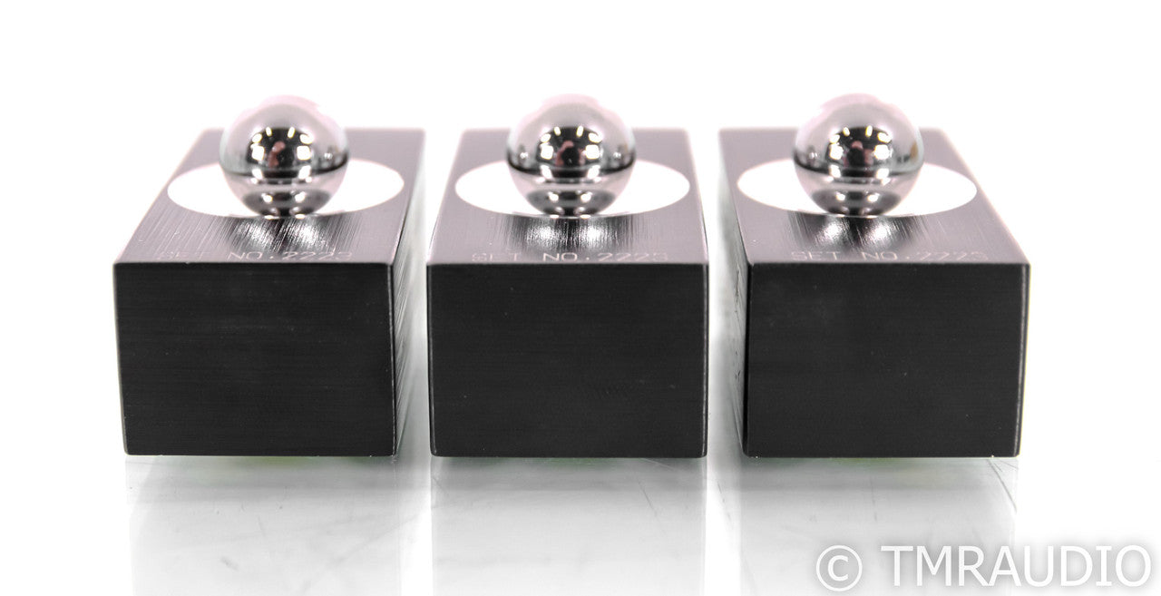 Symposium Rollerblocks Series 2+ Isolation System; Tungsten Carbide; Set of 3