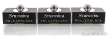 Symposium Rollerblocks Series 2+ Isolation System; Tungsten Carbide; Set of 3