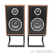 KLH Model 3 Bookshelf Speakers; Walnut Pair w/ Stands; Model Three