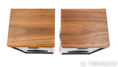 KLH Model 3 Bookshelf Speakers; Walnut Pair w/ Stands; Model Three