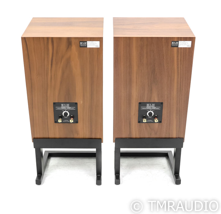 KLH Model 3 Bookshelf Speakers; Walnut Pair w/ Stands; Model Three