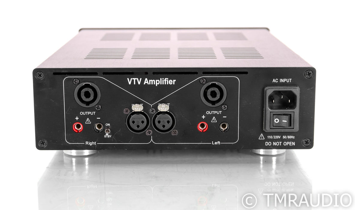 VTV Purifi Audio 1ET400A Stereo Power Amplifier; Black