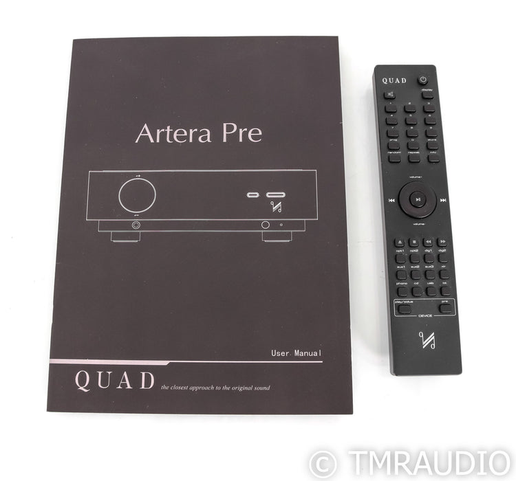 Quad Artera Stereo Preamplifier; MM / MC Phono; Remote