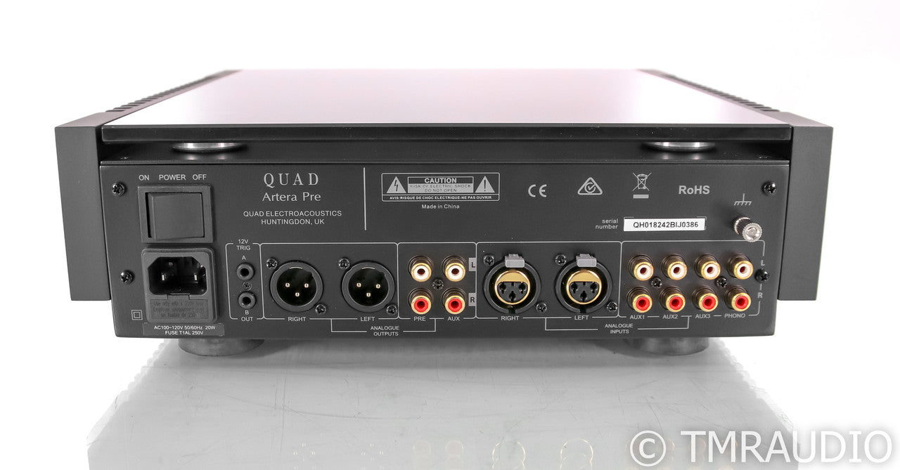 Quad Artera Stereo Preamplifier; MM / MC Phono; Remote