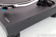 Technics SL-100C Direct Drive Turntable; AT-VM95C Cartridge; Black