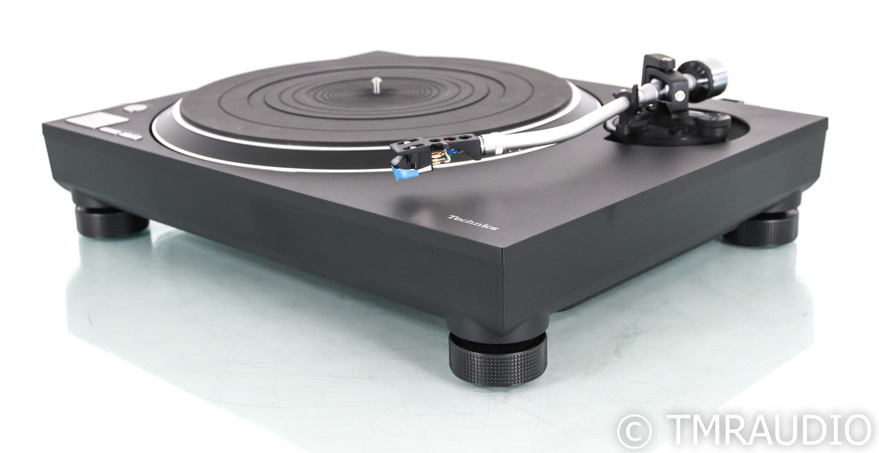 Technics SL-100C Direct Drive Turntable; AT-VM95C Cartridge; Black