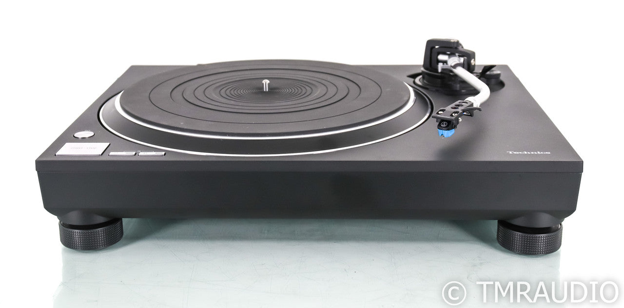 Technics SL-100C Direct Drive Turntable; AT-VM95C Cartridge; Black