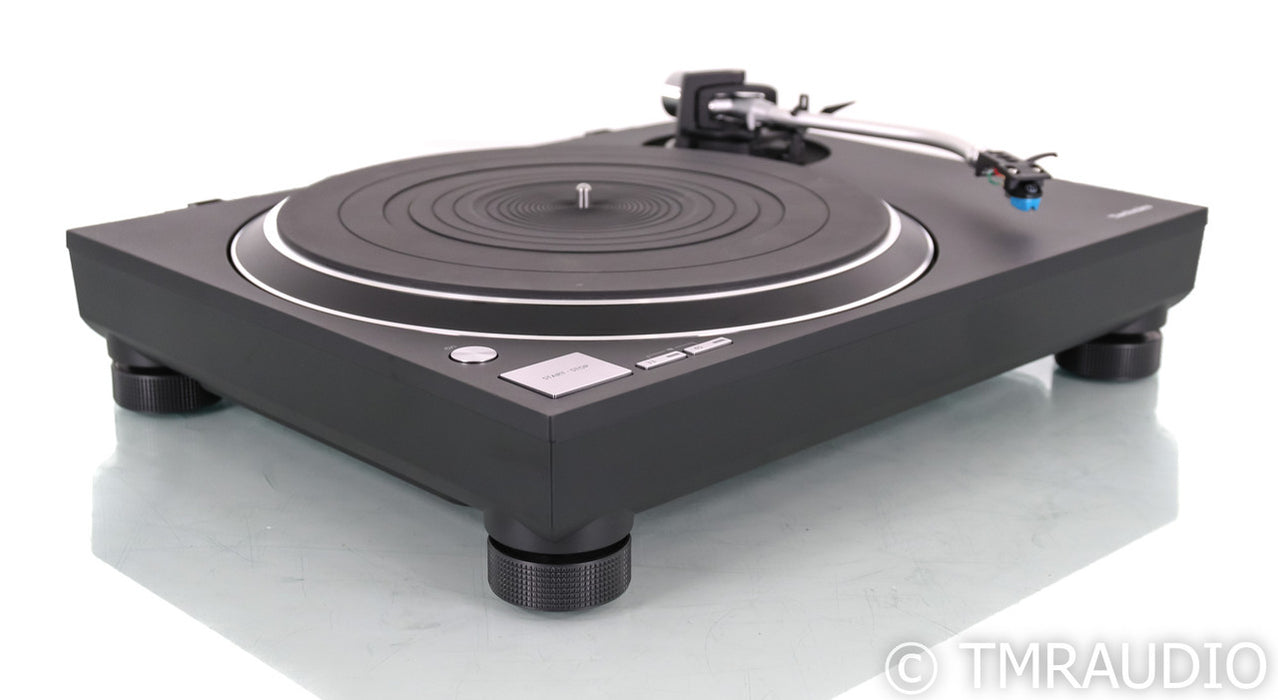 Technics SL-100C Direct Drive Turntable; AT-VM95C Cartridge; Black