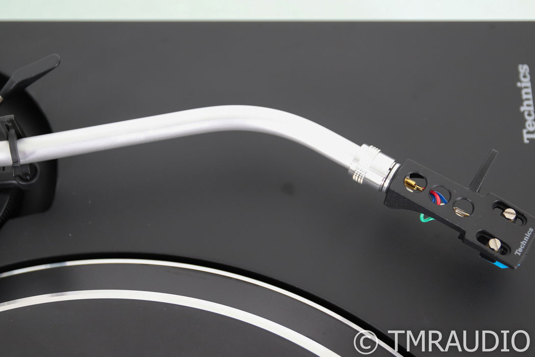 Technics SL-100C Direct Drive Turntable; AT-VM95C Cartridge; Black