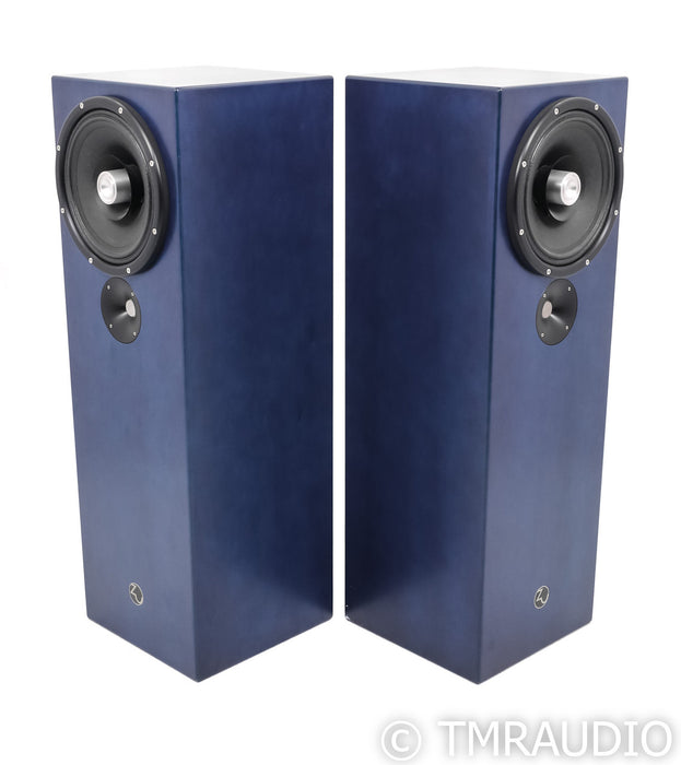 Zu Audio Omen Dirty Weekend Floorstanding Speakers; Royal Blue Pair