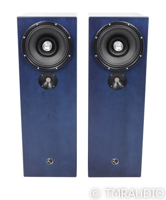 Zu Audio Omen Dirty Weekend Floorstanding Speakers; Royal Blue Pair