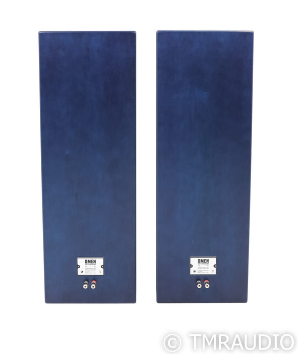 Zu Audio Omen Dirty Weekend Floorstanding Speakers; Royal Blue Pair