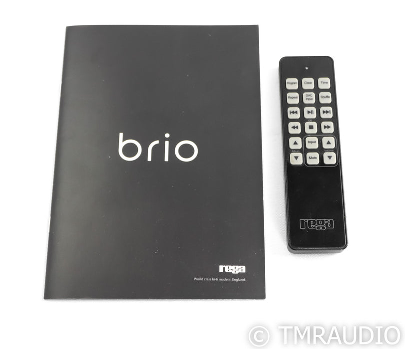 Rega Brio Stereo Integrated Amplifier; Remote; MM Phono