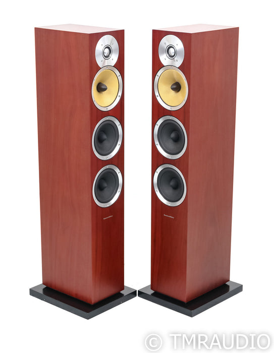 B&W CM8 Floorstanding Speakers; CM-8; Rosenut Pair