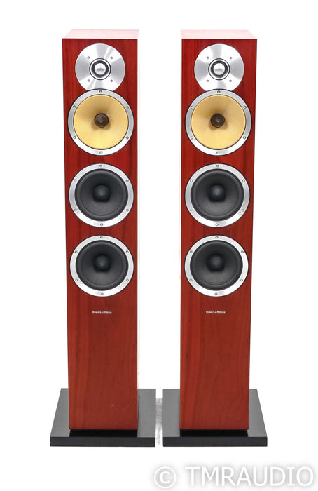 B&W CM8 Floorstanding Speakers; CM-8; Rosenut Pair