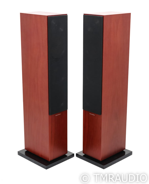 B&W CM8 Floorstanding Speakers; CM-8; Rosenut Pair