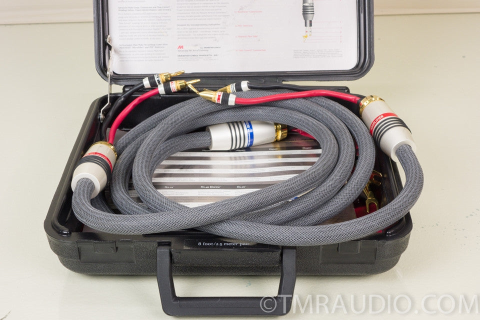 Monster Cable M2.2S Speaker Cable 8 FT (2.5 Meter) Pair / Audiophile / M Series