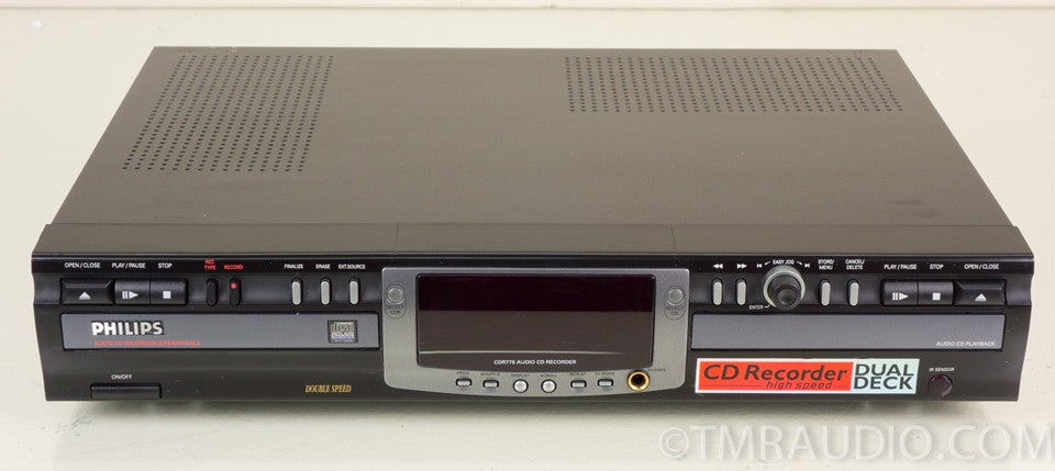 PHILIPS CDR-775 DUAL DISC CD RECORDER