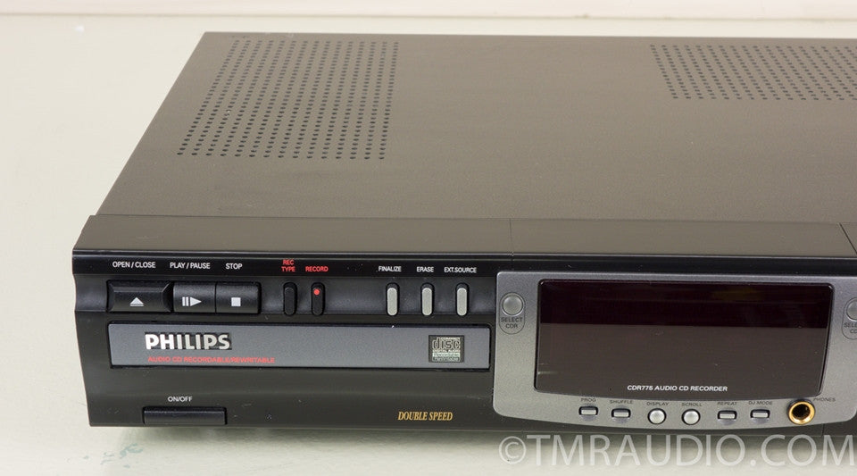 PHILIPS CDR-775 DUAL DISC CD RECORDER