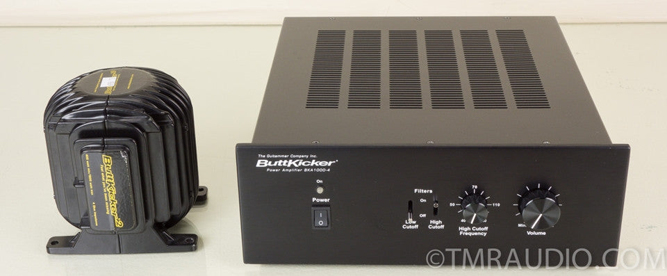 Buttkicker 2 & BKA 1000-4 Home Theater Transducer