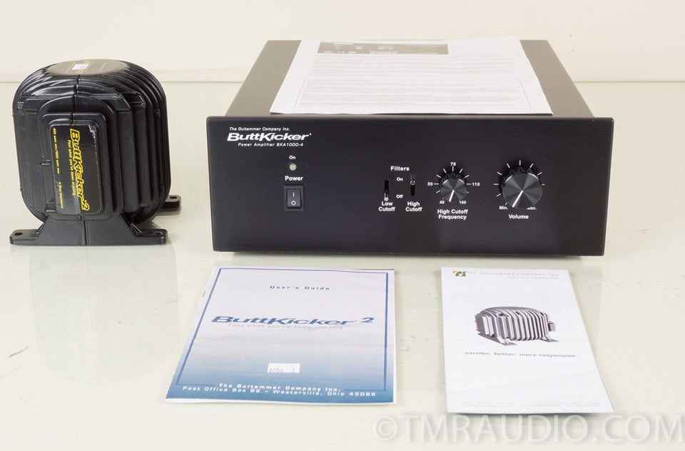 Buttkicker 2 & BKA 1000-4 Home Theater Transducer