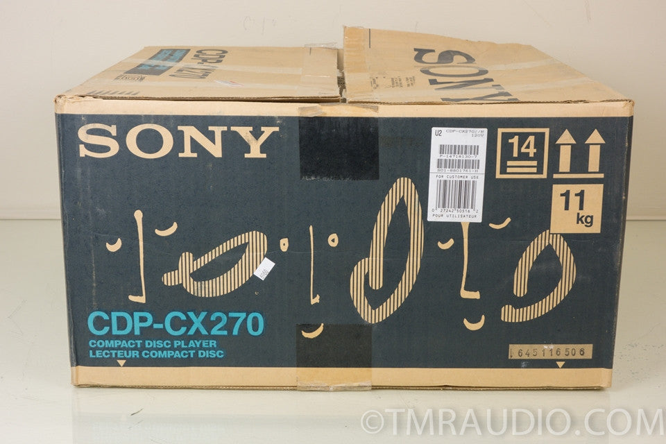 Sony CDP-CX270 200 Disc CD Changer / Jukebox in Factory Box