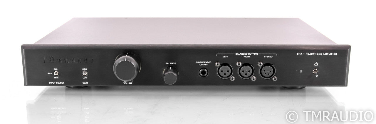 Bryston BHA-1 Headphone Amplifier; BHA1; Black; 17" Faceplate