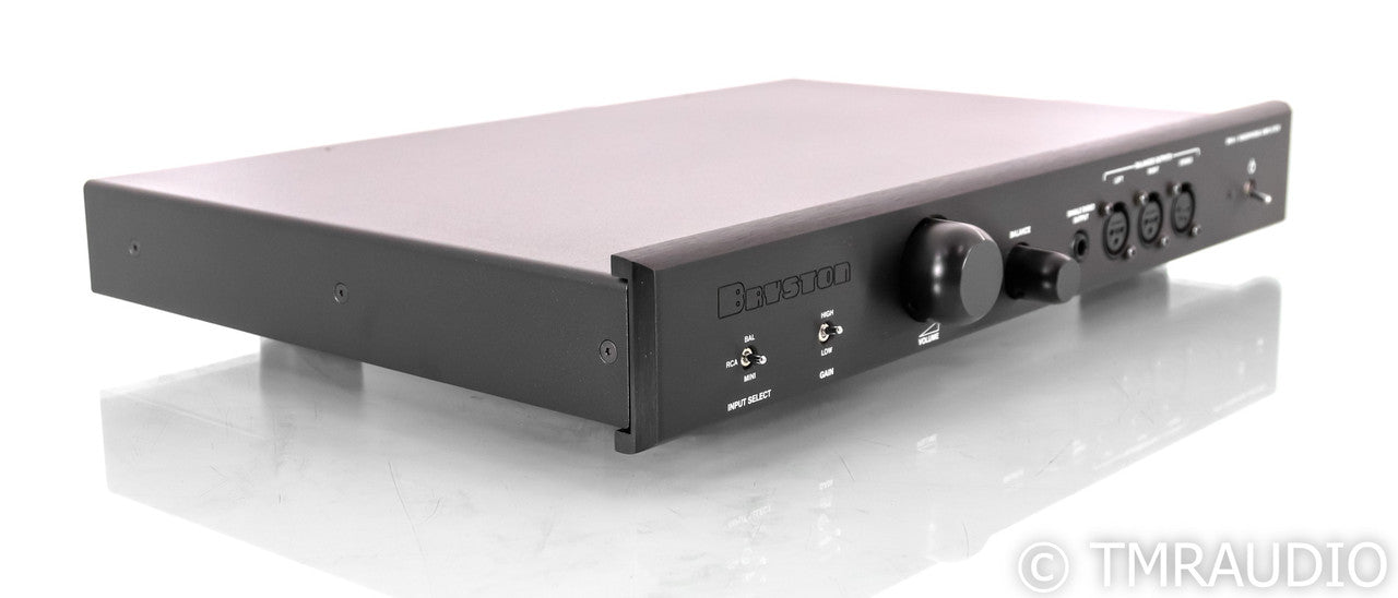Bryston BHA-1 Headphone Amplifier; BHA1; Black; 17" Faceplate