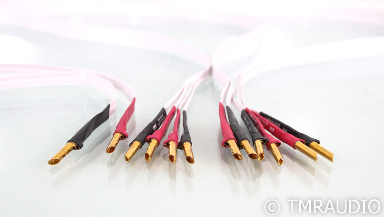 Nordost Leifstyle 4 Flat Speaker Cables; 3m Pair