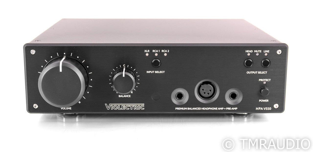 Violecric HPA V550 PRO Headphone Amplifier; Remote, Black, HPAV550