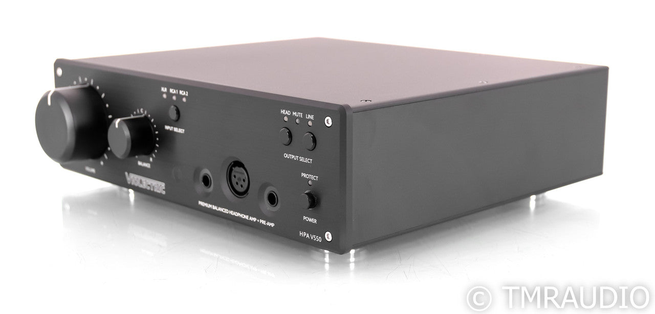 Violecric HPA V550 PRO Headphone Amplifier; Remote, Black, HPAV550