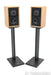 Rogers LS3/5A Bookshelf Speakers; Olive Pair w/ Stands