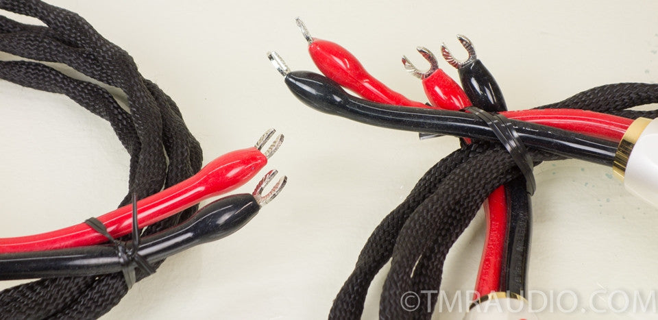 Monster Cable Sigma Retro Gold speaker cables