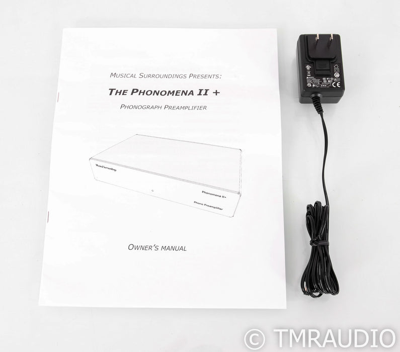 Musical Surroundings Phonomena II+ MM / MC Phono Stage; Black (Open Box)