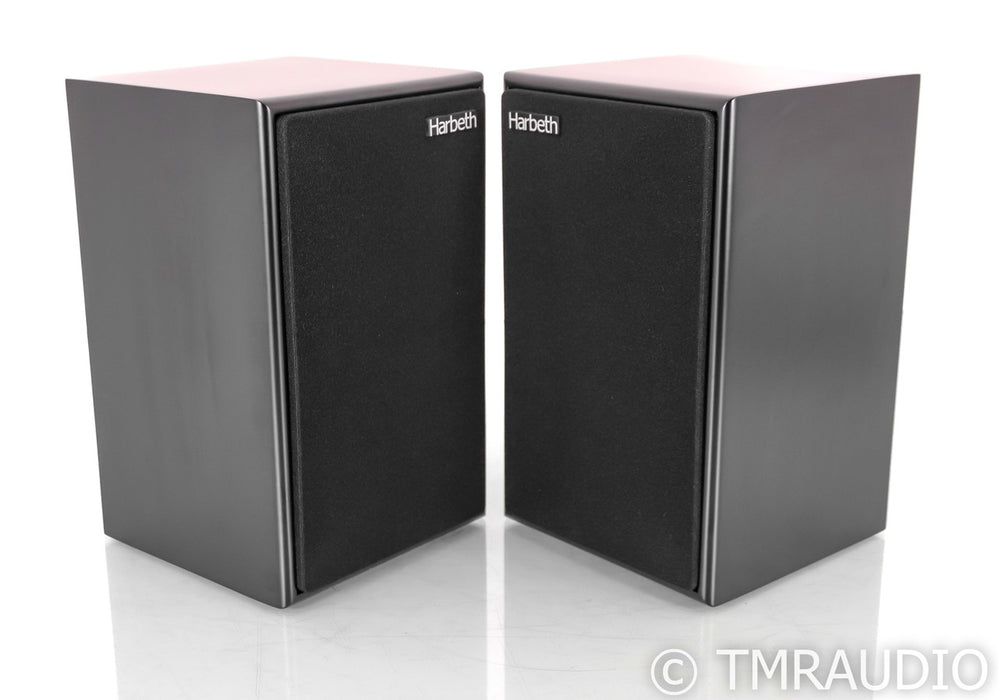 Harbeth P3ESR XD Bookshelf Speakers; Black Satin Pair