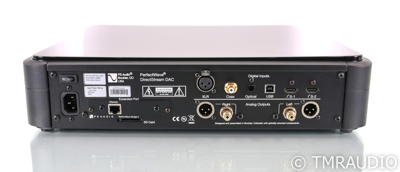 PS Audio PerfectWave DirectStream DAC; D/A Converter; Remote; Black; Bridge II