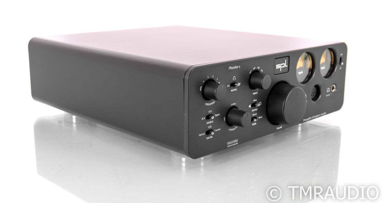 SPL Phonitor X Headphone Amplifier / Preamplifier; Black
