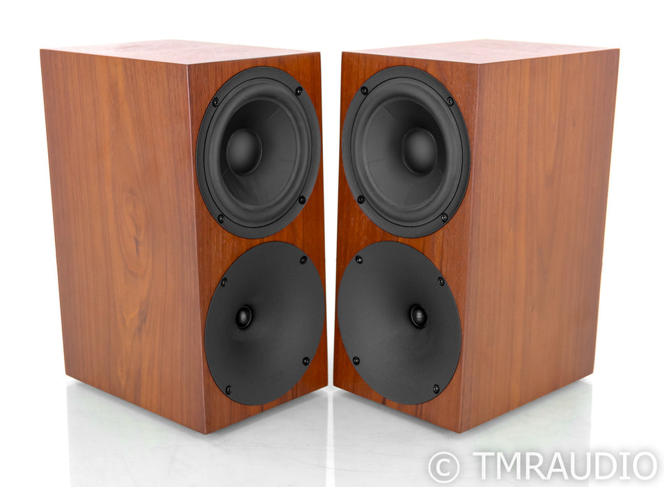 Buchardt S400 Bookshelf Speakers; Smoked Oak Pair