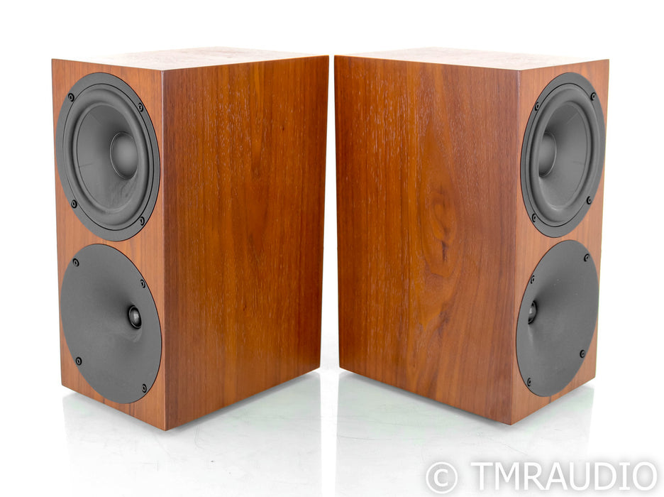 Buchardt S400 Bookshelf Speakers; Smoked Oak Pair