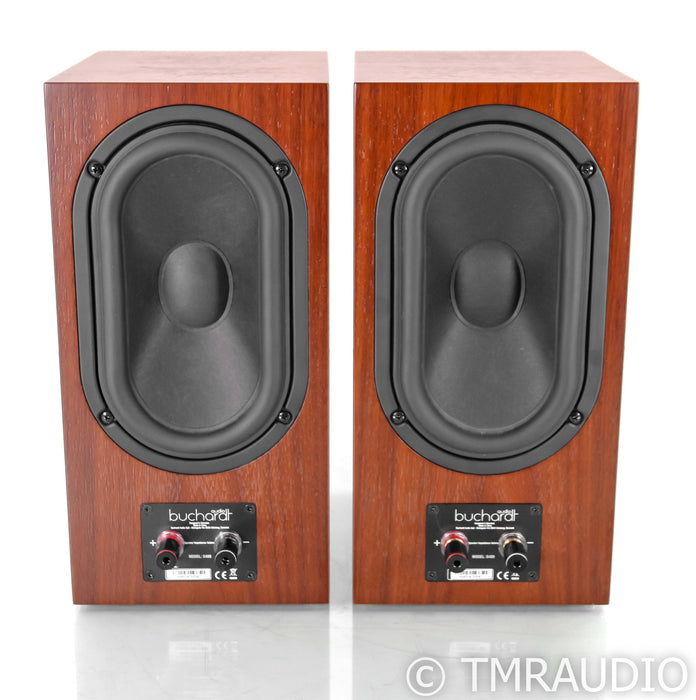Buchardt S400 Bookshelf Speakers; Smoked Oak Pair