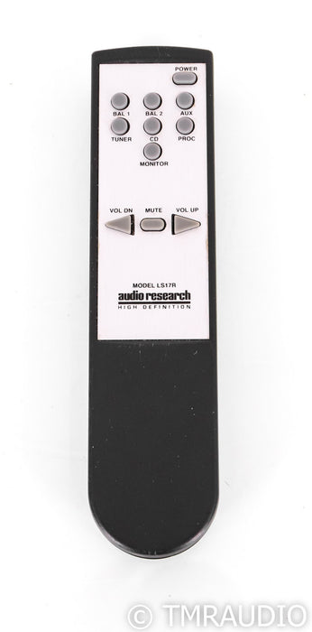 Audio Research LS17 Stereo Tube Preamplifier; LS-17; Remote; Black