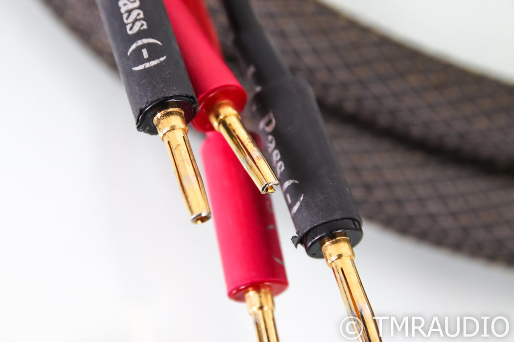 Acoustic Zen Satori Speaker Cables; 8ft Pair