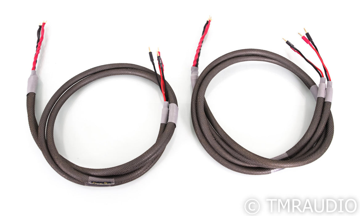 Acoustic Zen Satori Speaker Cables; 8ft Pair