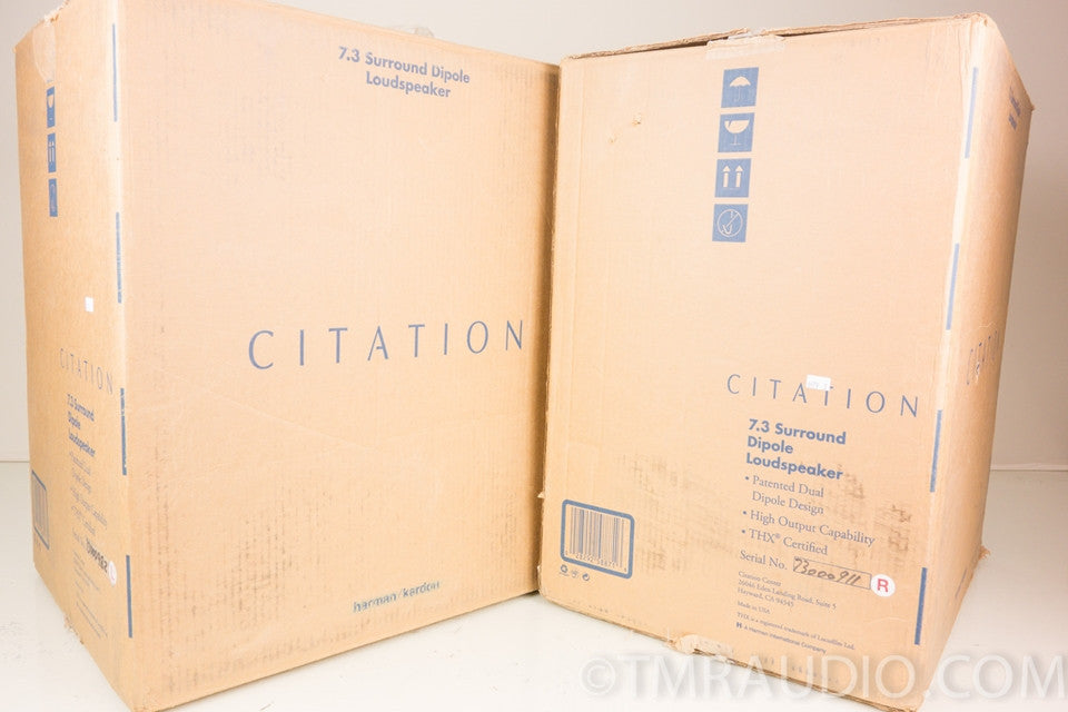 Citation 7.3 Surround Dipole Speakers